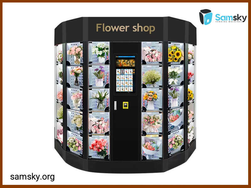 وندینگ ماشین گل ‌های تازه برای مناسبت ها