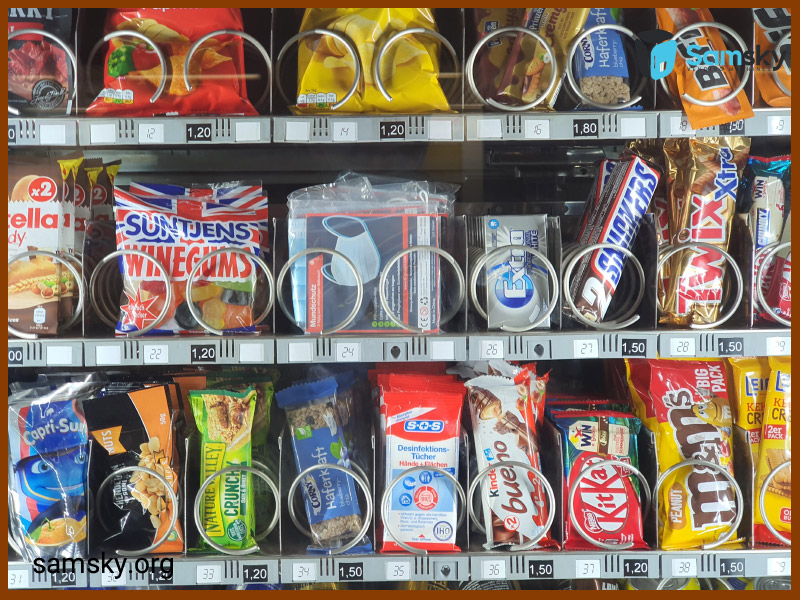 آشنایی با بهترین اجناس برای پر کردن وندینگ ماشین