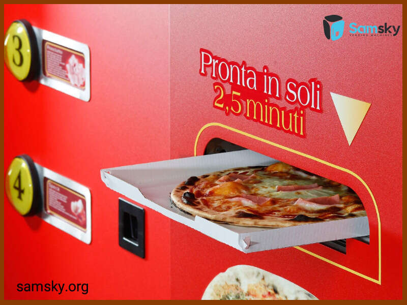 ویژگی های وندینگ ماشین پیتزا